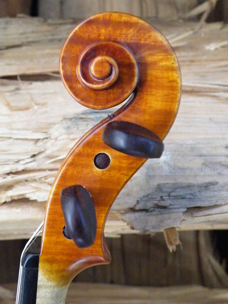 William A Mackay Violin based on Guarnerius 1734 For Sale Luthiers