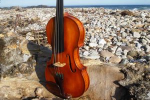 William A Mackay Violin based on Guarnerius 1734 For Sale