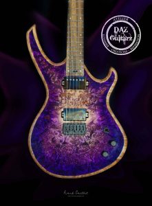 Daz Guitarz - Purple Six 2020 Purple Burl Burst
