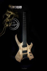 Daz Guitarz Minotorium Headless 7-string multiscale guitar