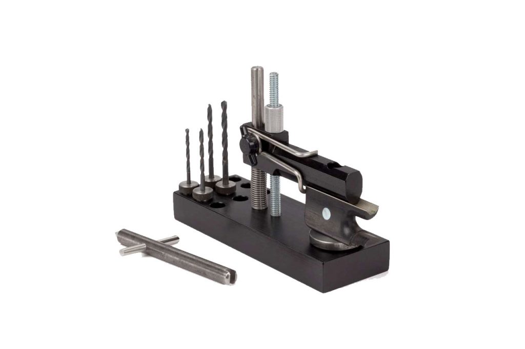 Luthier Tools Alberti Design Frog Eyelet Fixture