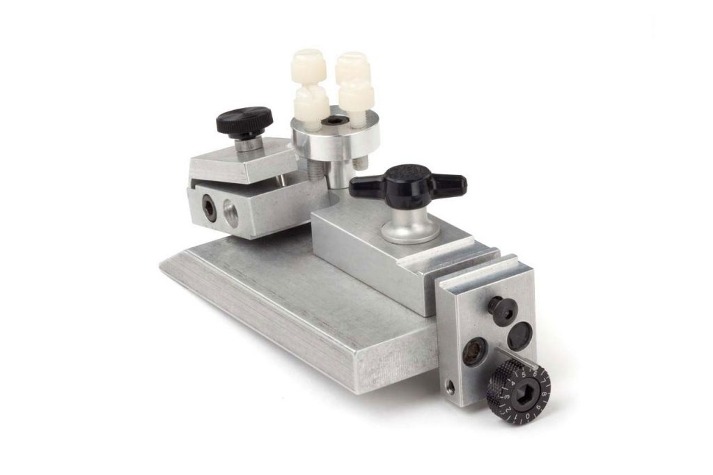 Luthier Tools Alberti Design Frog Slide Fixture