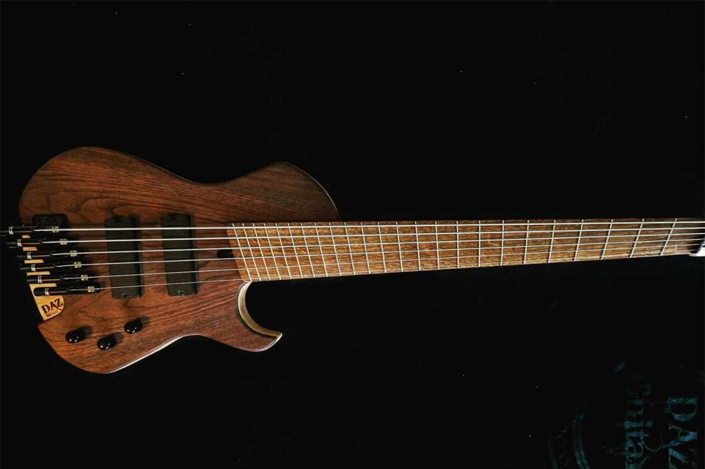 Daz Guitarz Spartan natural 6 string Bass