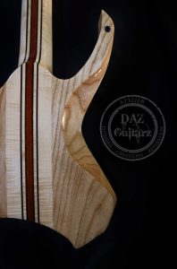 Daz Guitarz Minotorium Custom 7 string multiscale Ziricote Top