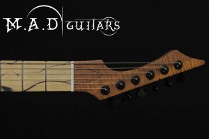 MAD Guitars Mad Machine 6 String Koa Superstrat - Sold out but available on order