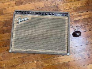 1963 Fender Vibroverb Amp Brownface with 2 x 10 Oxford Speakers [SOLD]