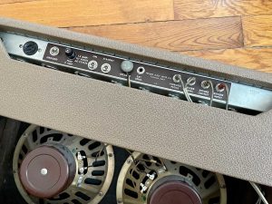 1963 Fender Vibroverb Amp Brownface with 2 x 10 Oxford Speakers [SOLD]
