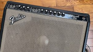 1964 Fender Vibroverb Amp Blackface Very Rare Export Version with 1 x 15 JBL D130F Speaker [Second-hand - Available for sale]