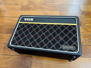 80's Vox Supertwin Reverb 2 x 5 20w Solid State Practice Amp Rose Morris England UK [Second-hand - Available for sale]