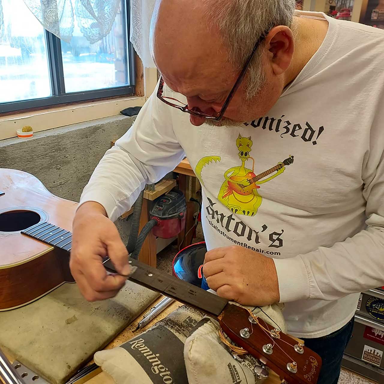 Anton's Musical Instrument Repair Interview